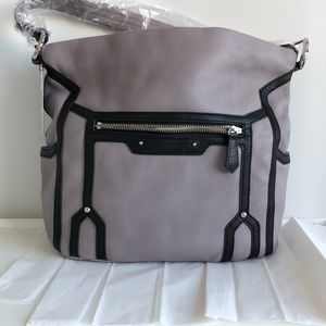 Grey/purple never used Aimee Kestenberg tote